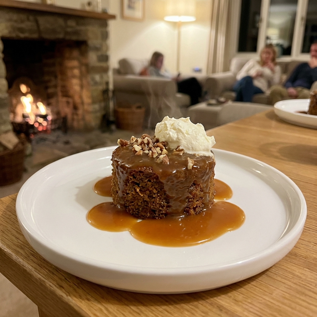 Irresistible Carrot Cake Sticky Toffee Pudding Recipe