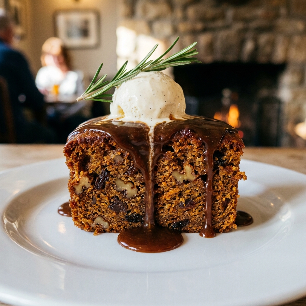 Irresistible Carrot Cake Sticky Toffee Pudding Recipe